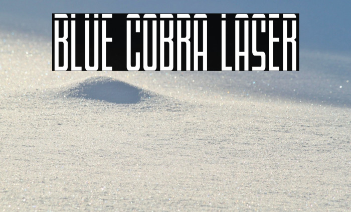 Blue Cobra Laser Example 2