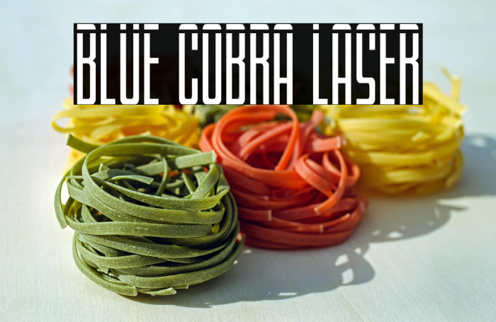 Blue Cobra Laser Example 3