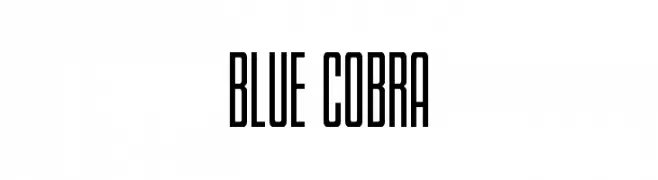 Blue Cobra  Frei Schriftart Herunterladen