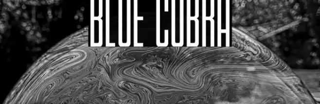 Blue Cobra Font examples