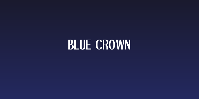 Blue Crown Social Header