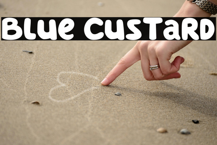 Blue Custard Example 1