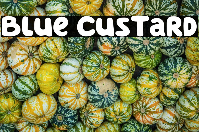 Blue Custard Example 2