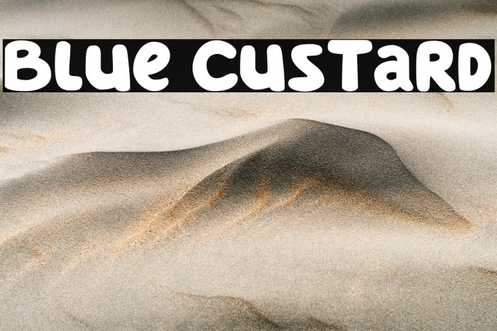 Blue Custard Example 3