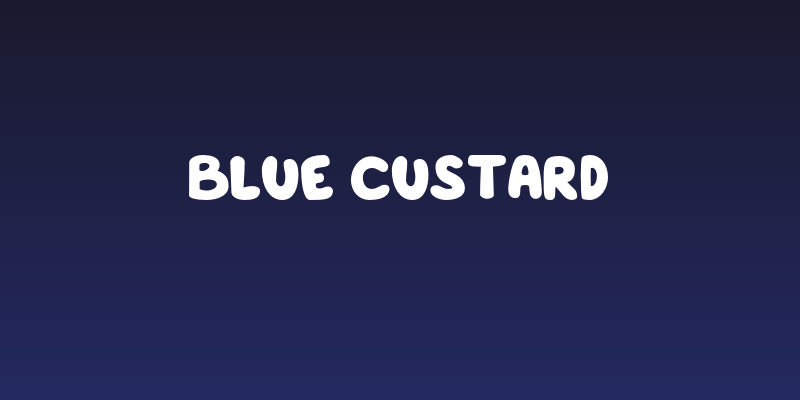 Blue Custard Social Header