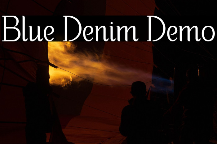 Blue Denim Demo Example 2