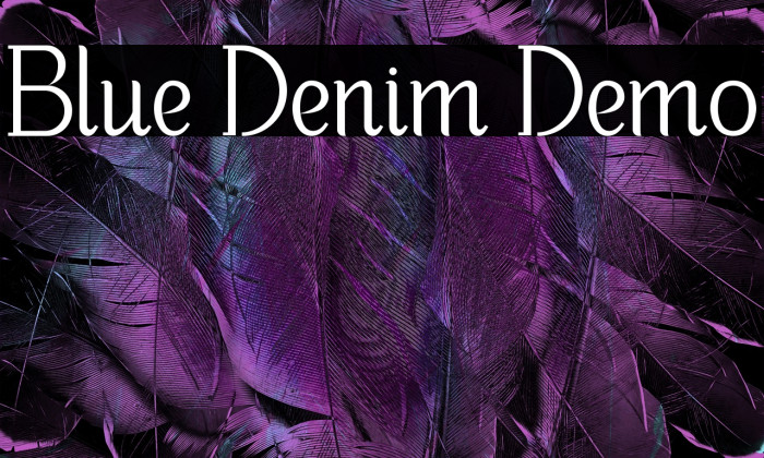 Blue Denim Demo Example 3