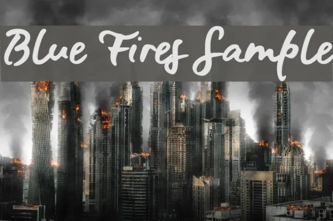 Blue Fires Sample Example 3