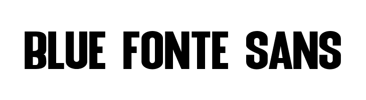 Blue Fonte Sans  免费字体下载
