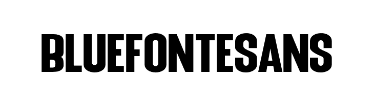 Blue Fonte Sans  Frei Schriftart Herunterladen