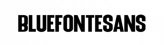 Blue Fonte Sans  Frei Schriftart Herunterladen