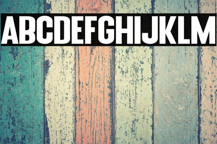 Blue Fonte Sans Example 2