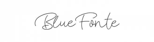 Blue Fonte  font caratteri gratis