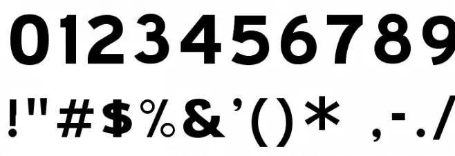 Blue Highway   Bold Font OTHER CHARS