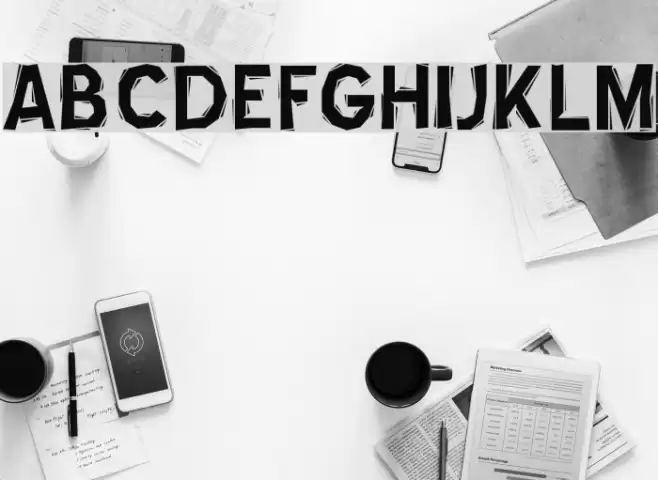 Blue Highway Linocut Font examples