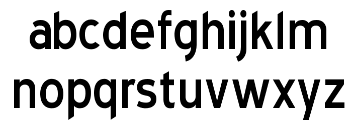 Blue Highway Font LOWERCASE