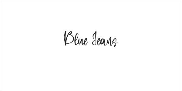 Blue Jeans Logo
