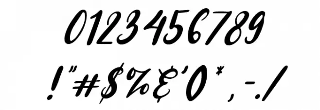 Blue Julieta Italic Font OTHER CHARS