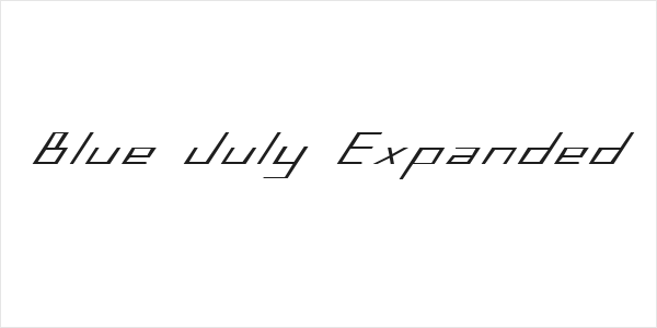Blue July Expanded Logo
