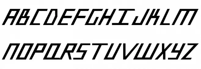 Blue July ExtraBold Schriftart Groß