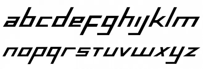Blue July ExtraBold Font LOWERCASE