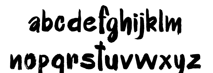 Blue Mist_PersonalUseOnly Font LOWERCASE
