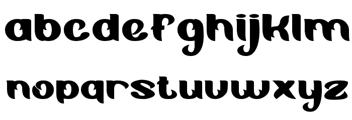 Blue Ocean Font LOWERCASE