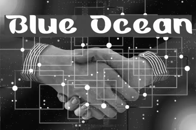 Blue Ocean Fonte examples