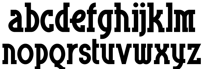 Blue Plate Special NF Font Litere mici