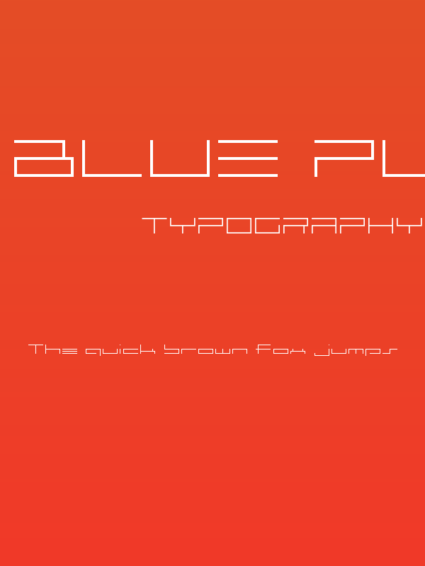 Blue Players Regular Poster