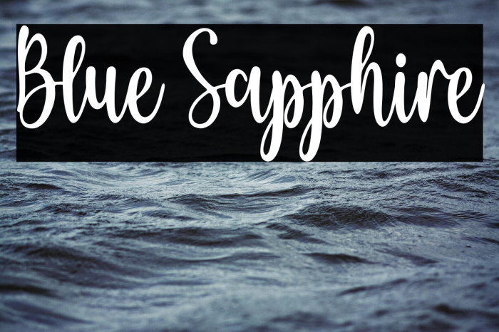 Blue Sapphire Example 2