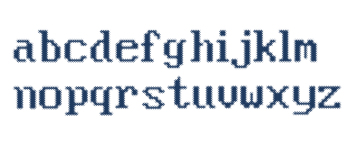 Blue Screen Personal Use Regular Lowercase