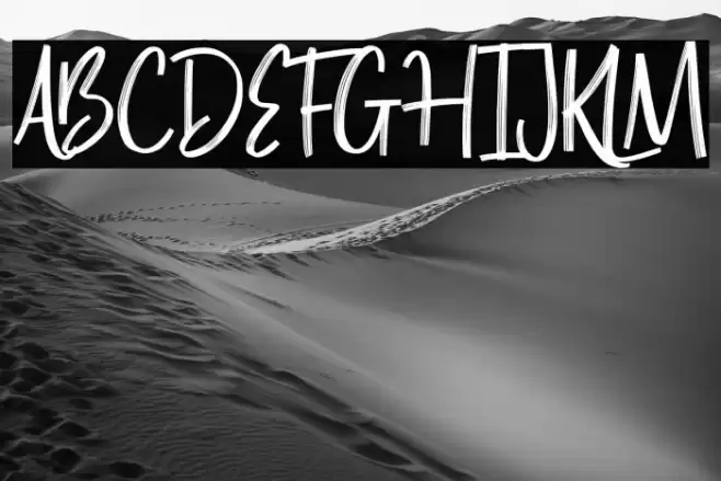 Blue Season Demo Font examples