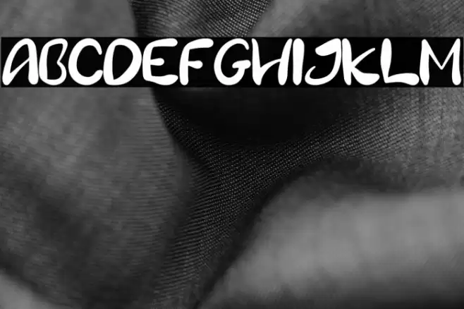 Blue Sky demo Font examples