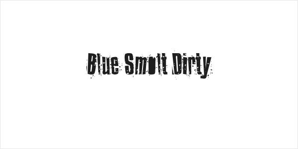 Blue Smolt Dirty Logo