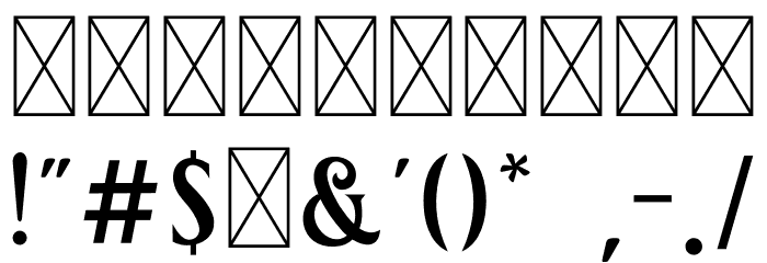 Blue Spirits Alt Font OTHER CHARS