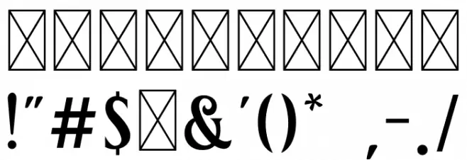 Blue Spirits Alt Font OTHER CHARS