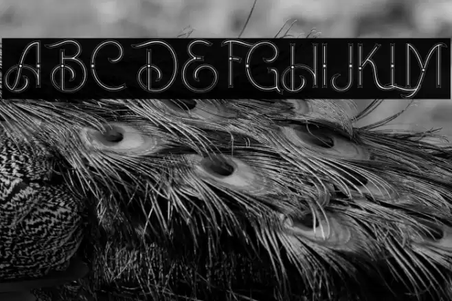 Blue Spirits Alt Font examples