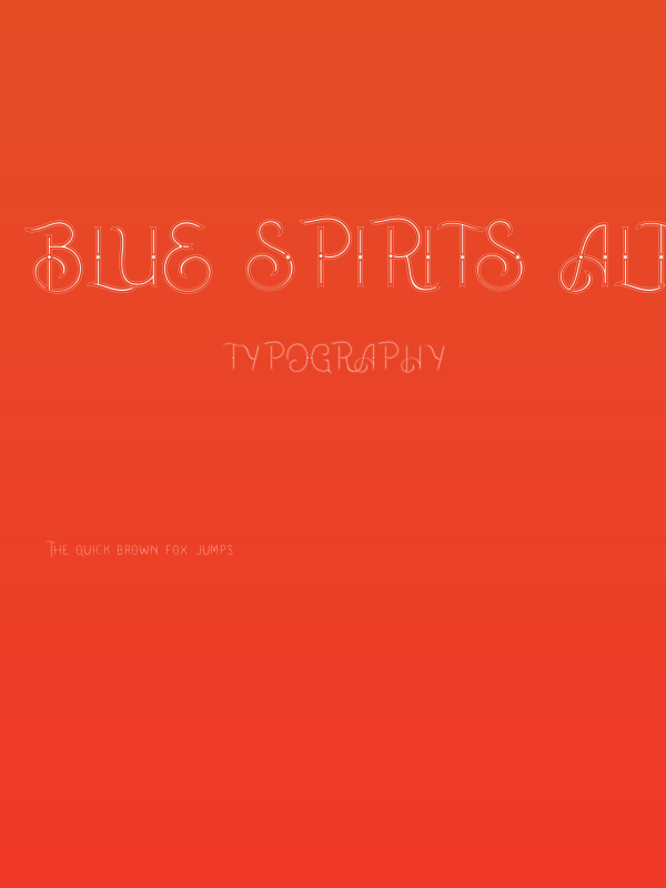 Blue Spirits Alt Poster