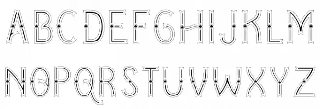 Blue Spirits Alt Font LOWERCASE