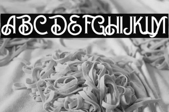 Blue Spirits Font examples