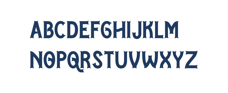 Blue Spirits Lowercase