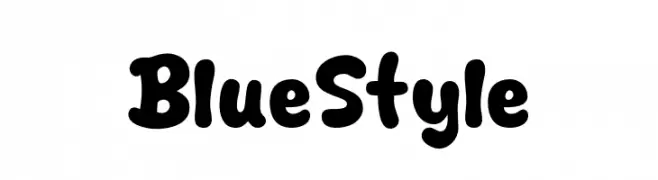 Blue Style  Скачать бесплатные шрифты