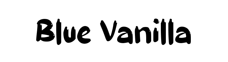 Blue Vanilla  font caratteri gratis