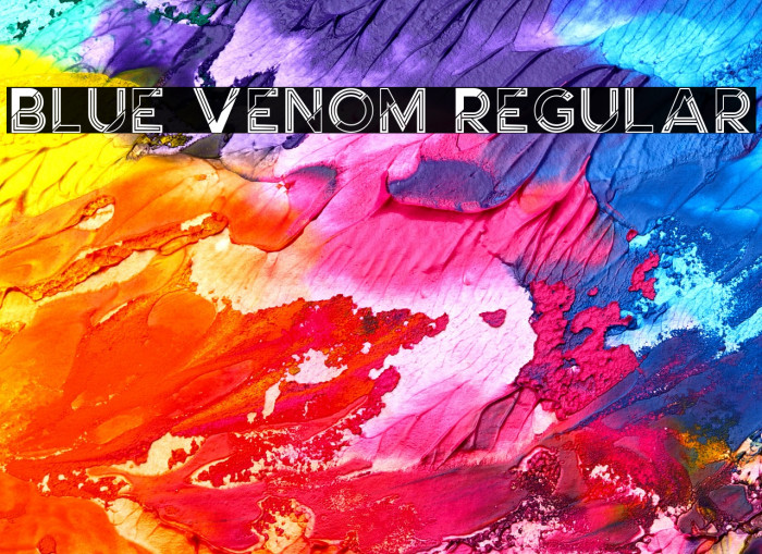 Blue Venom Regular Example 3
