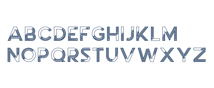 Blue Venom Regular Lowercase