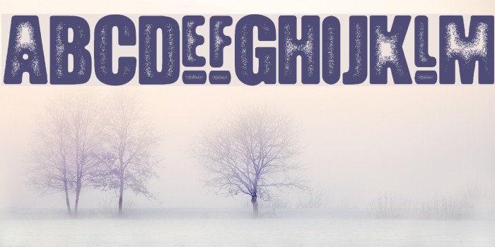 Blue Waffle Font examples