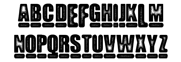 Blue Waffle Font LOWERCASE