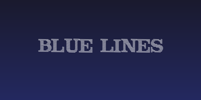 Blue lines Social Header
