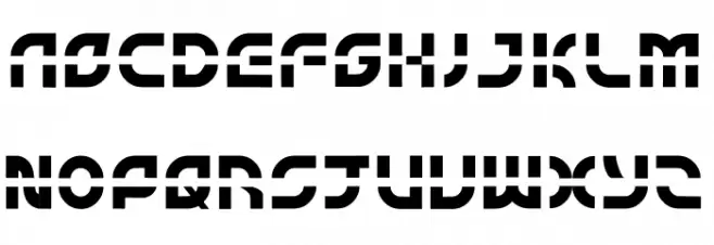 Blue type Шрифта ВЕРХНИЙ